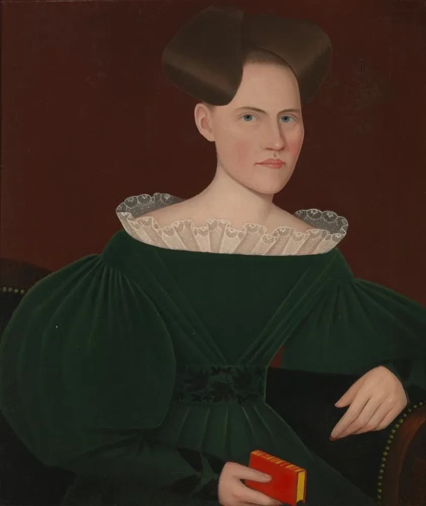 Gemälde Portrait von Hélène Lena Ten Broeck - Ammi Phillips | Kunstdruck