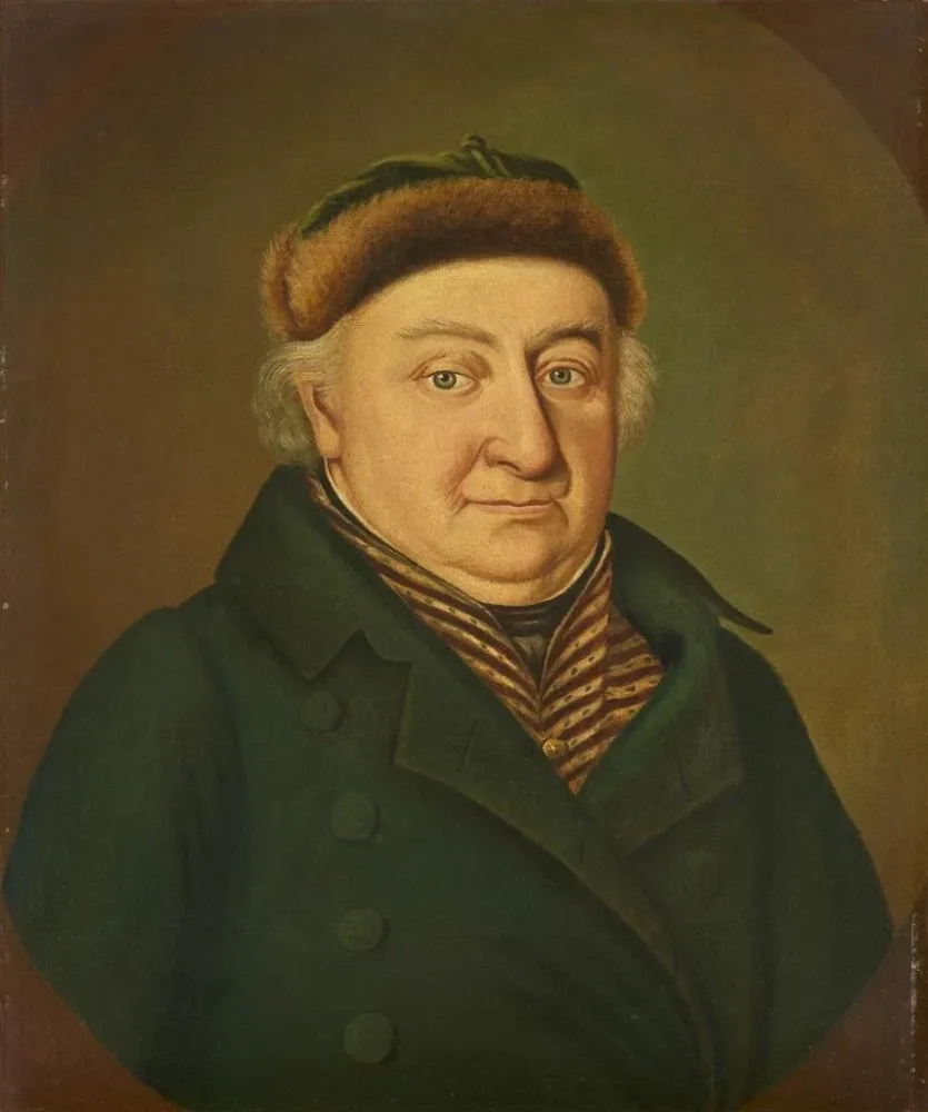 Gemälde Portrait von Ignaz Duffner 1765-1840 - Adolf Duffner | Kunstdruck