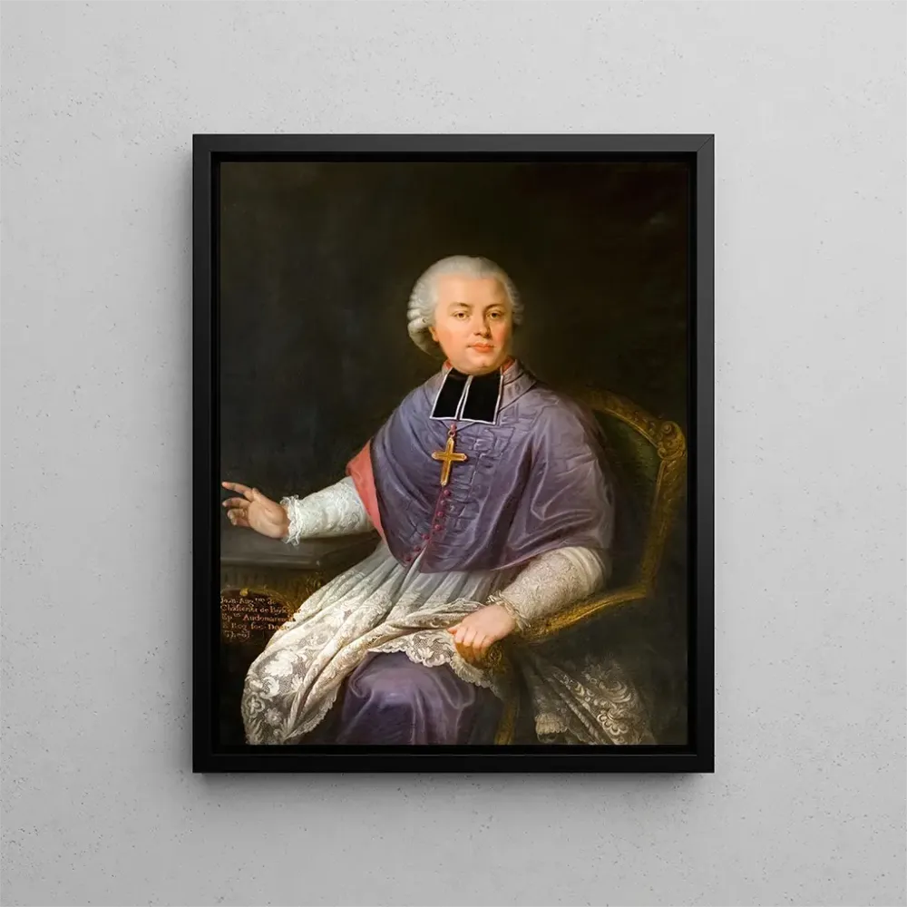 Gemälde Portrait von Jean Auguste de Chastenet de Puységur - Anonym | Kunstdruck