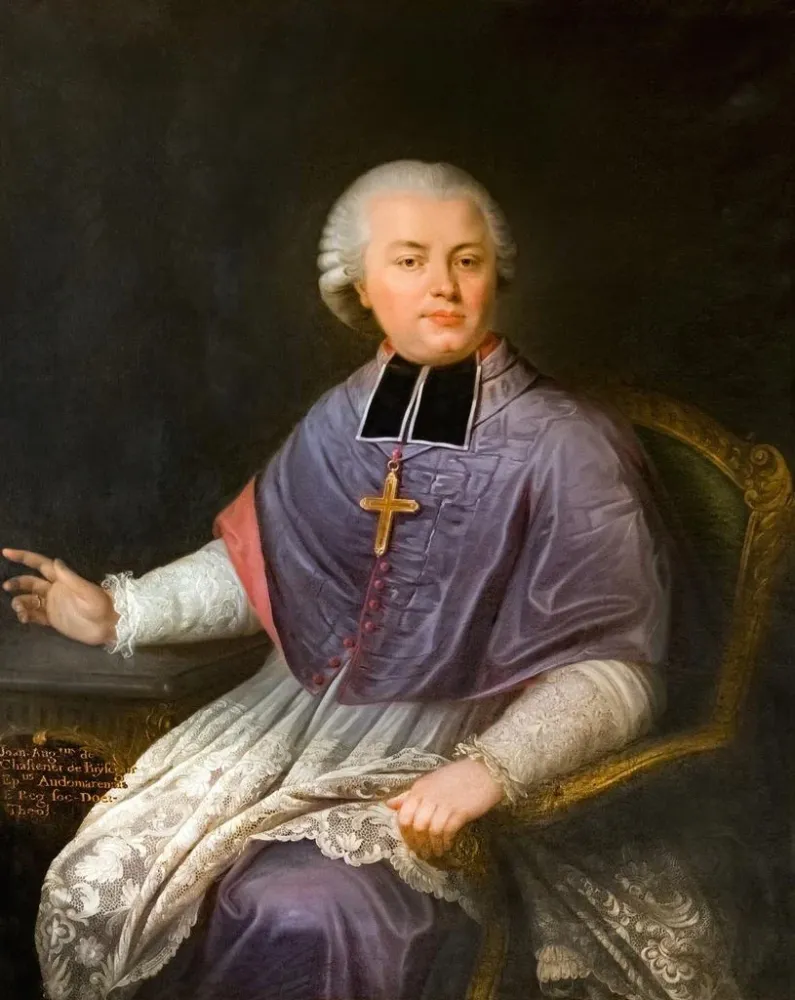 Gemälde Portrait von Jean Auguste de Chastenet de Puységur - Anonym | Kunstdruck