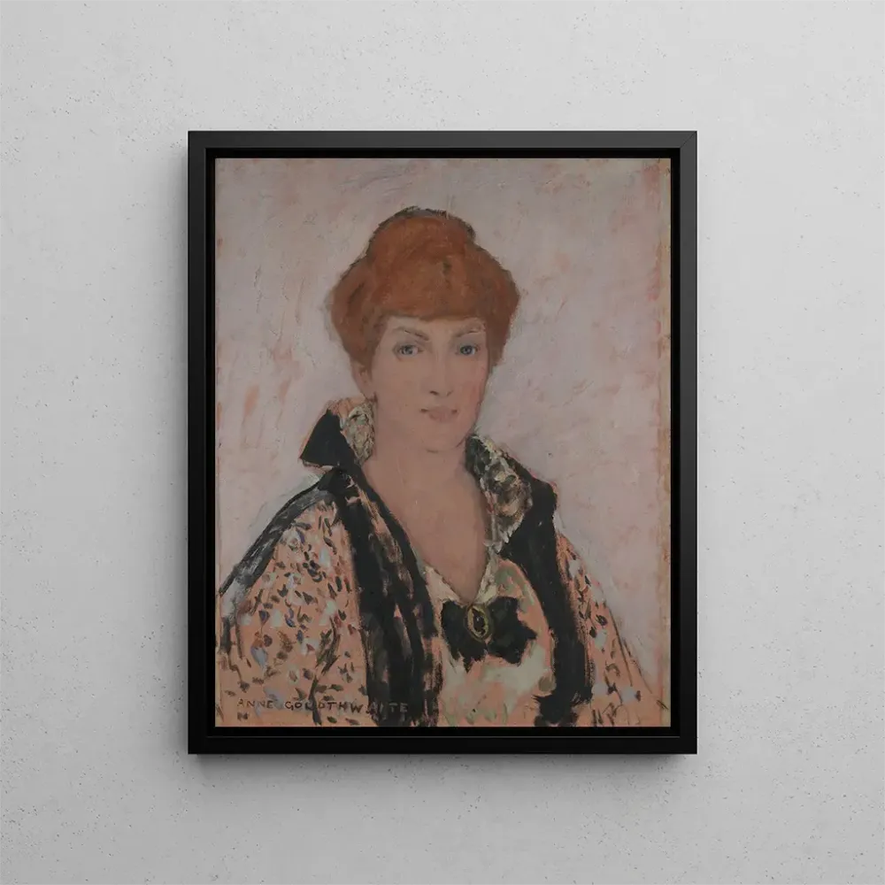 Gemälde Portrait von Katherine S. Dreier - Anne Goldthwaite | Kunstdruck