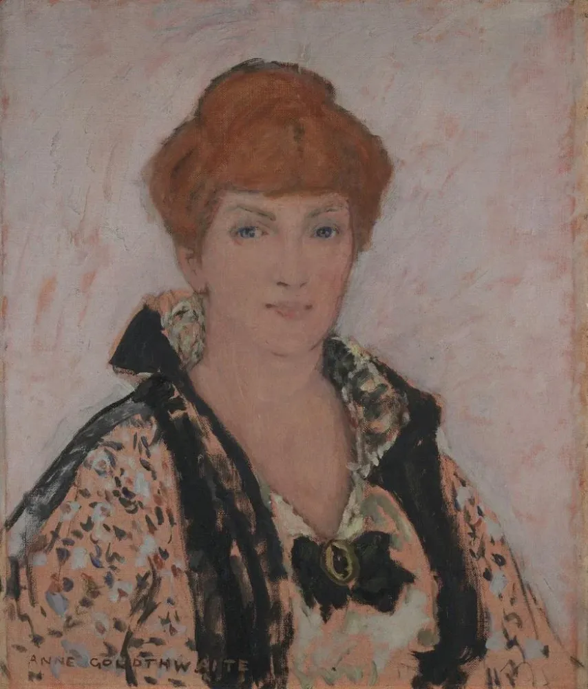 Gemälde Portrait von Katherine S. Dreier - Anne Goldthwaite | Kunstdruck