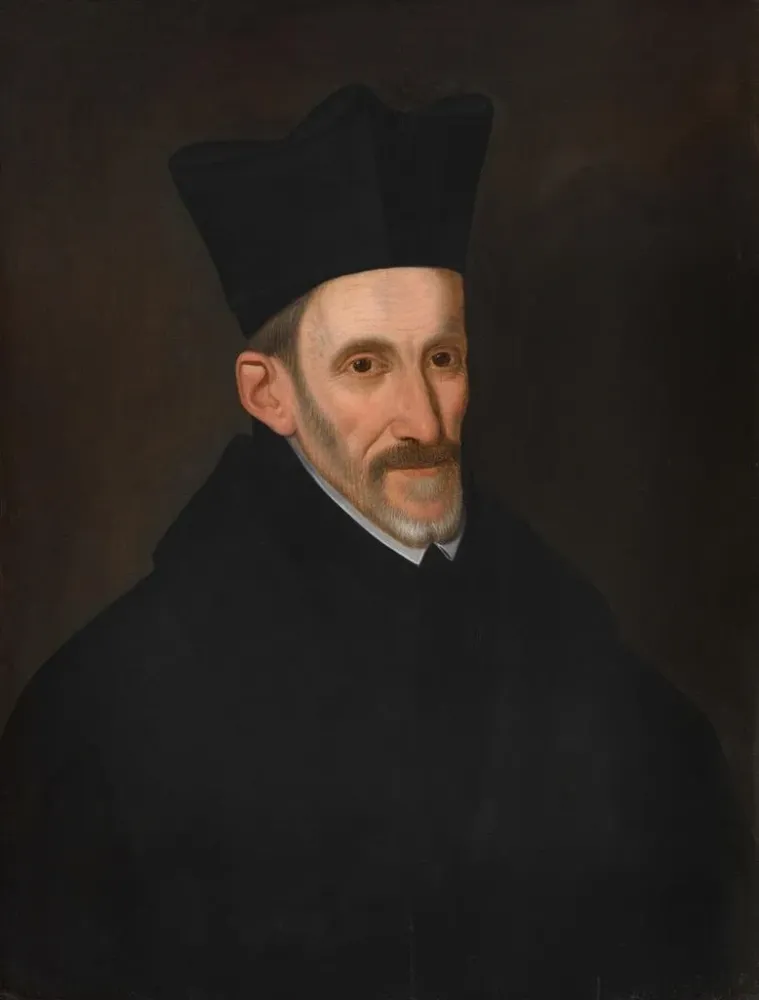Gemälde Portrait von Léonard de Lessius - Anonym | Kunstdruck