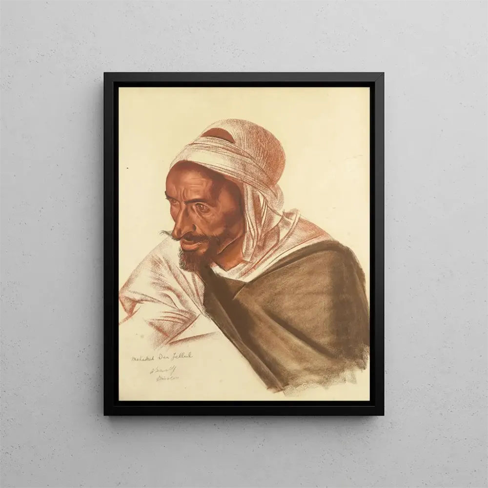 Gemälde Portrait von Mohamed ben Jellul - Alexandre Iacovleff | Kunstdruck