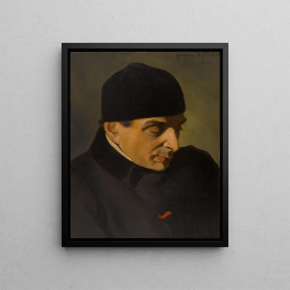 Gemälde Portrait von Pierre Foucher - Auguste de Châtillon | Kunstdruck