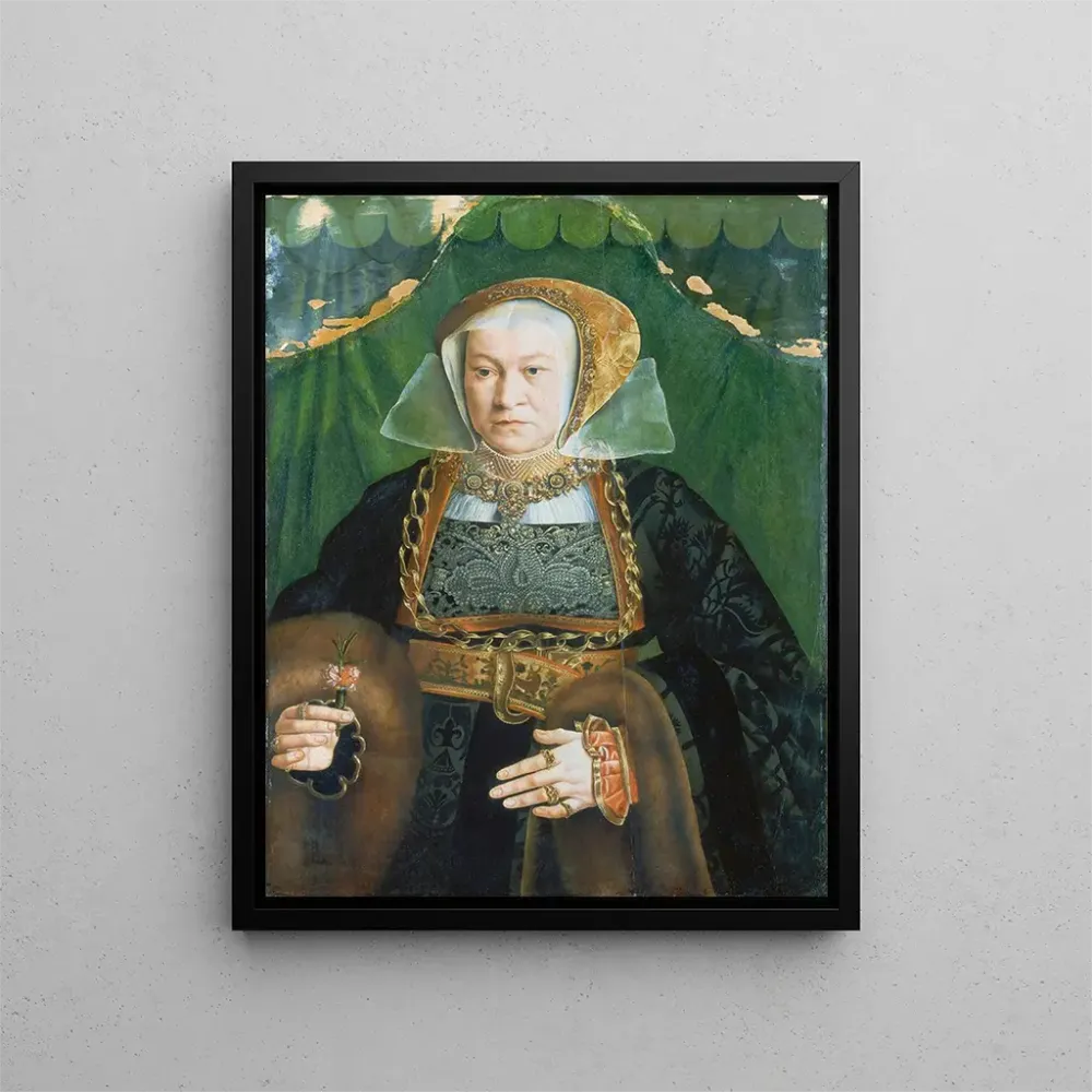 Gemälde Portrait von Sibylla Kessel - Barthel Bruyn der Ältere | Kunstdruck