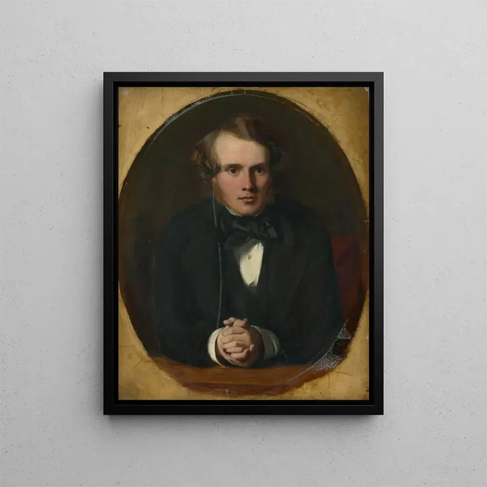 Gemälde Portrait de William Powell Frith - Augustus Leopold Egg | Kunstdruck