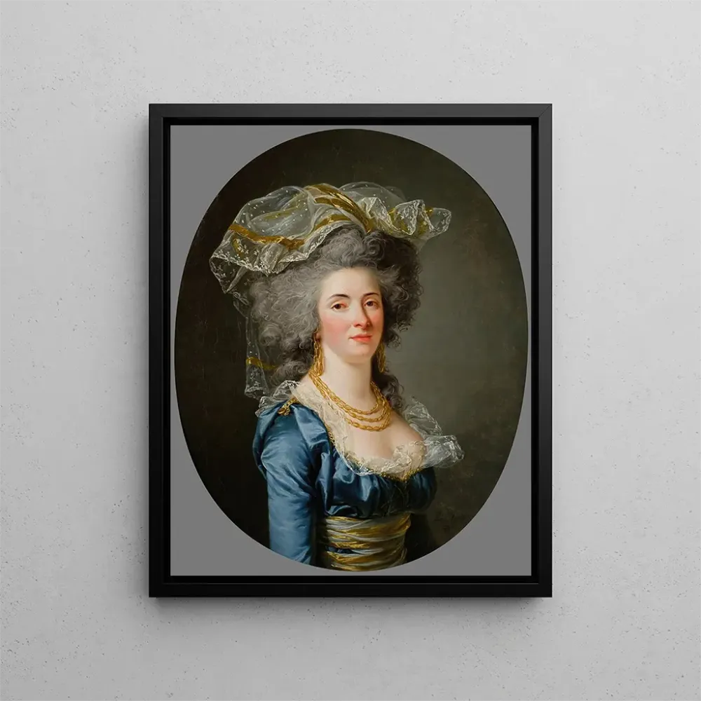 Gemälde Porträt mutmaßlich von Philiberte Orléans Perrin de Cypierre Gräfin von Maussion - Adélaïde Labille-Guiard | Kunst...