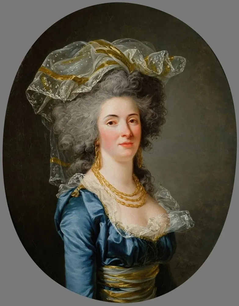 Gemälde Porträt mutmaßlich von Philiberte Orléans Perrin de Cypierre Gräfin von Maussion - Adélaïde Labille-Guiard | Kunst...