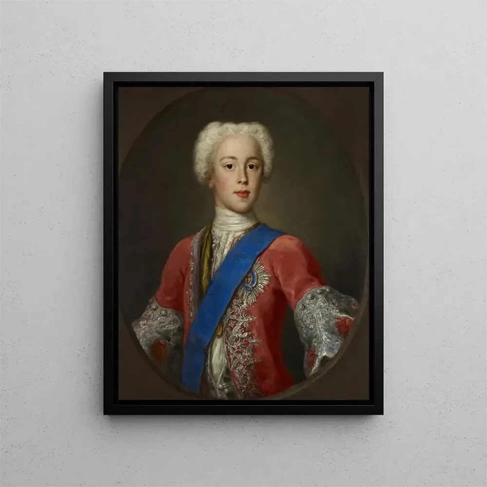 Gemälde Prince Charles Édouard Stuart 1720 - Antonio David