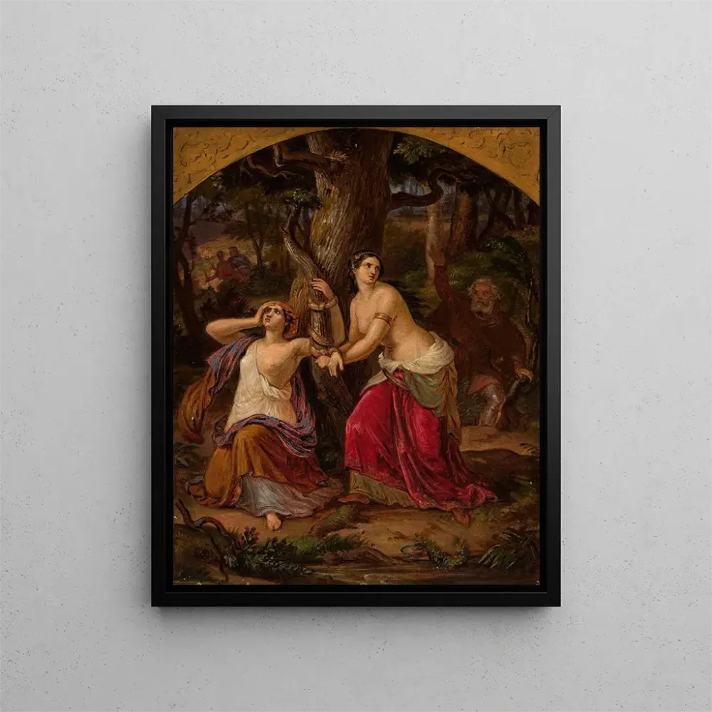 Gemälde Prisonniers - Aleksander Lesser | Kunstdruck