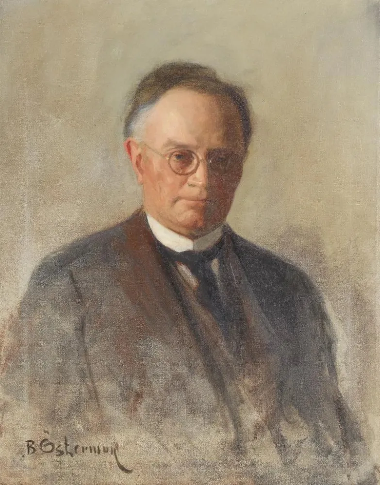 Gemälde Professor Johan Gunnar Andersson - Bernhard Störmann | Kunstdruck