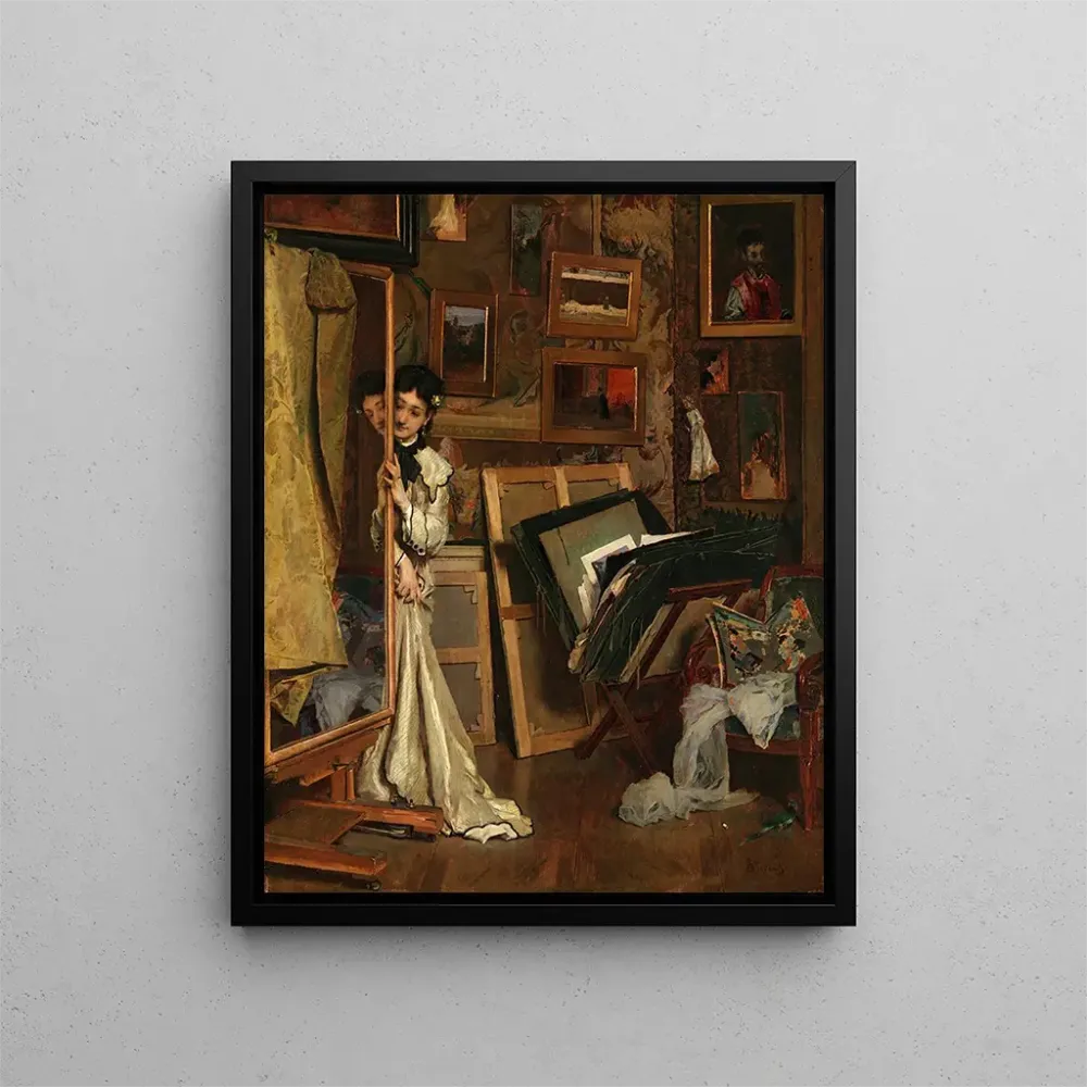 Gemälde Le Psyché Mon Studio - Alfred Stevens | Kunstdruck