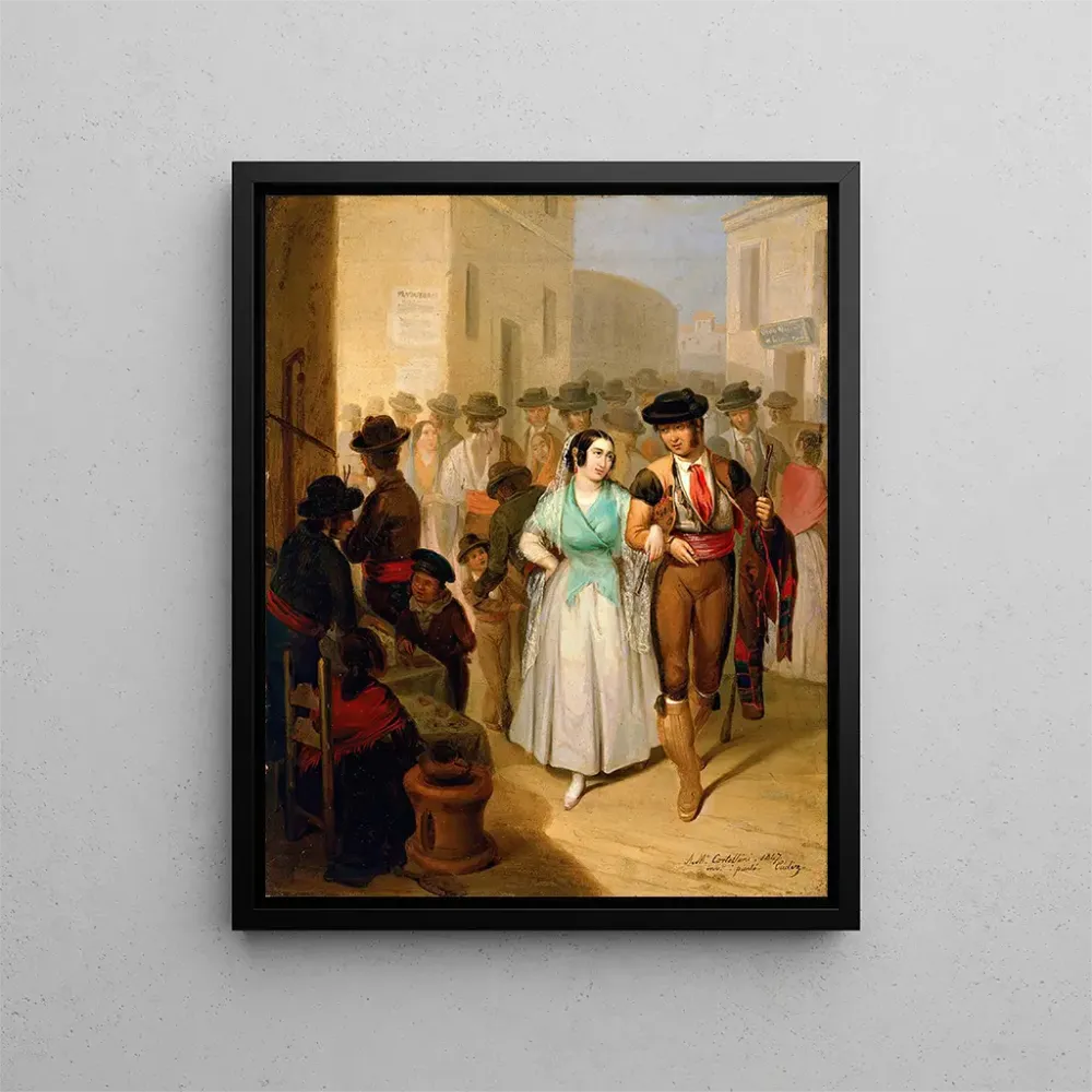 Gemälde Quitter les arènes - Ángel Marí Cortellini Hernández | Kunstdruck