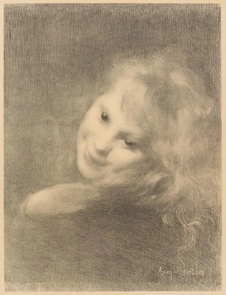 Gemälde Rieuse - Armand Berton | Kunstdruck