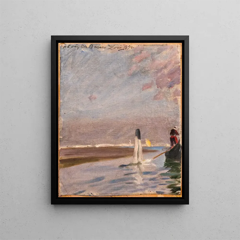 Gemälde En route vers Burano - Anders Zorn | Kunstdruck