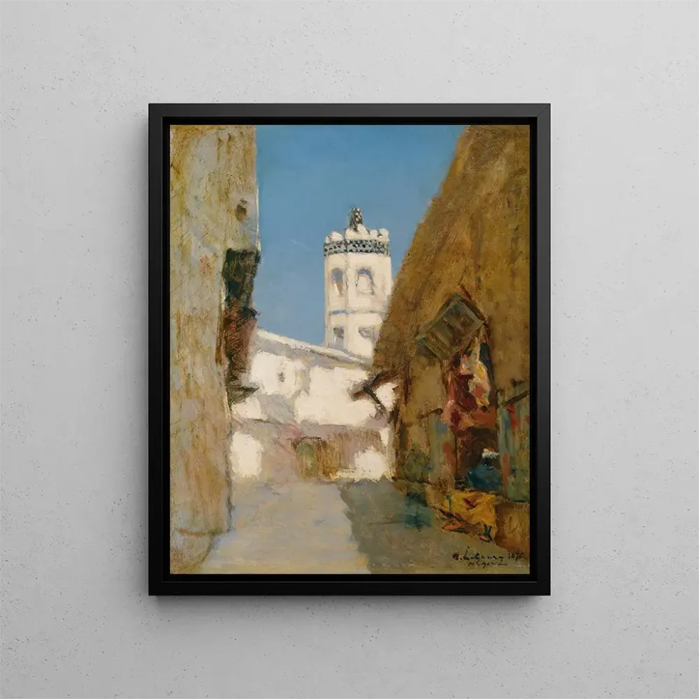 Gemälde La Rue des Blondeurs, Alger - Albert Lebourg | Kunstdruck