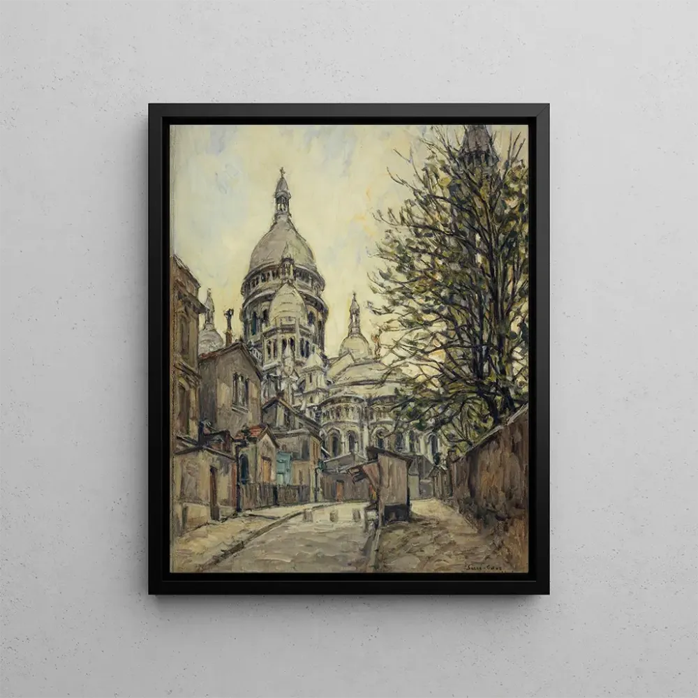 Gemälde Le Sacré - Cœur à Montmartre - Germain David - Nillet | Kunstdruck