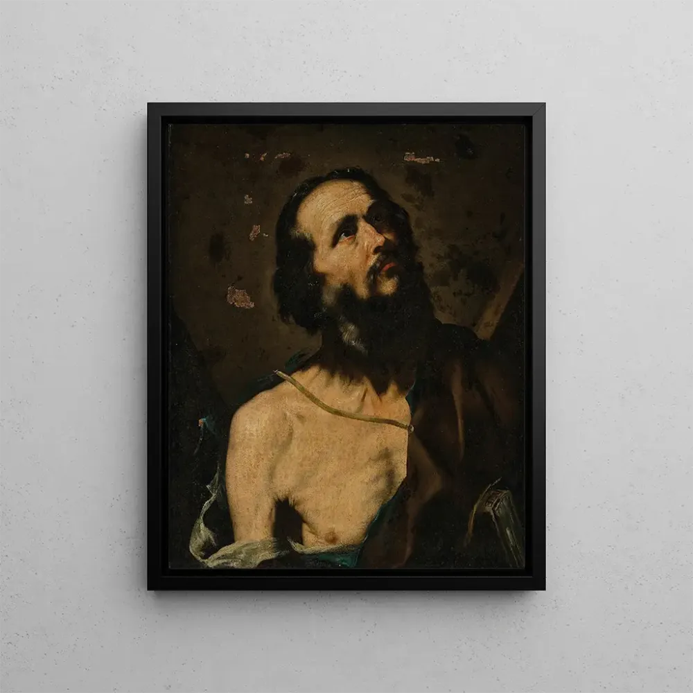 Gemälde Saint André (ein Fragment) - Jusepe de Ribera | Kunstdruck