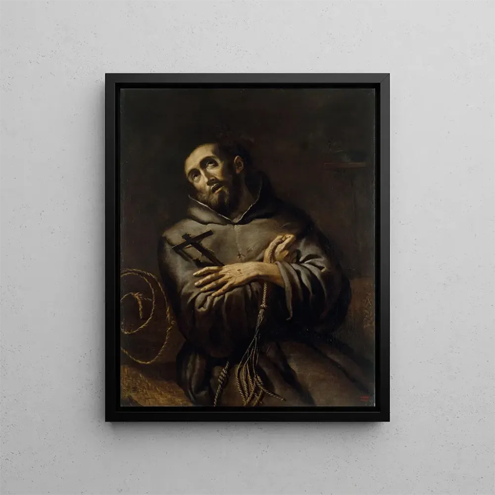 Gemälde Saint François d'Assise - Anonym | Kunstdruck
