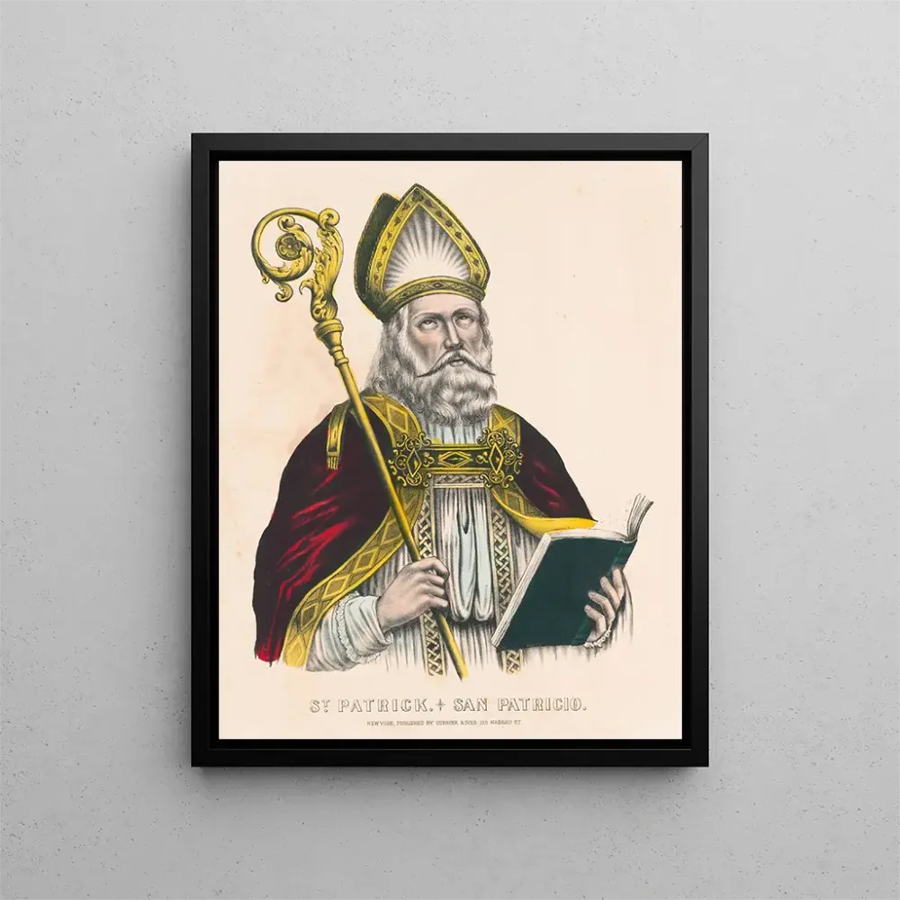 Gemälde Saint Patrick - Currier Ives | Kunstdruck