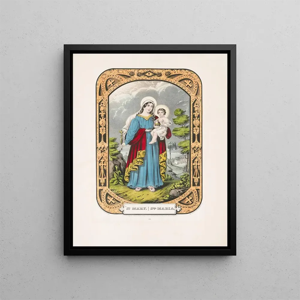 Gemälde Sainte Marie - Currier & Ives | Kunstdruck
