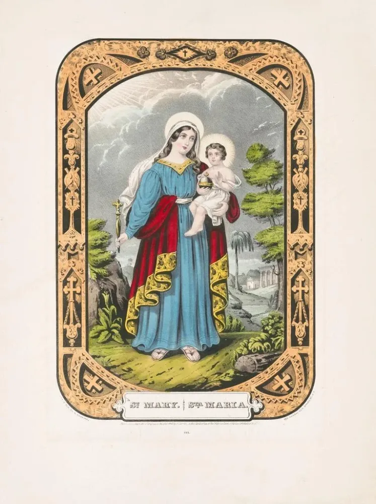 Gemälde Sainte Marie - Currier & Ives | Kunstdruck