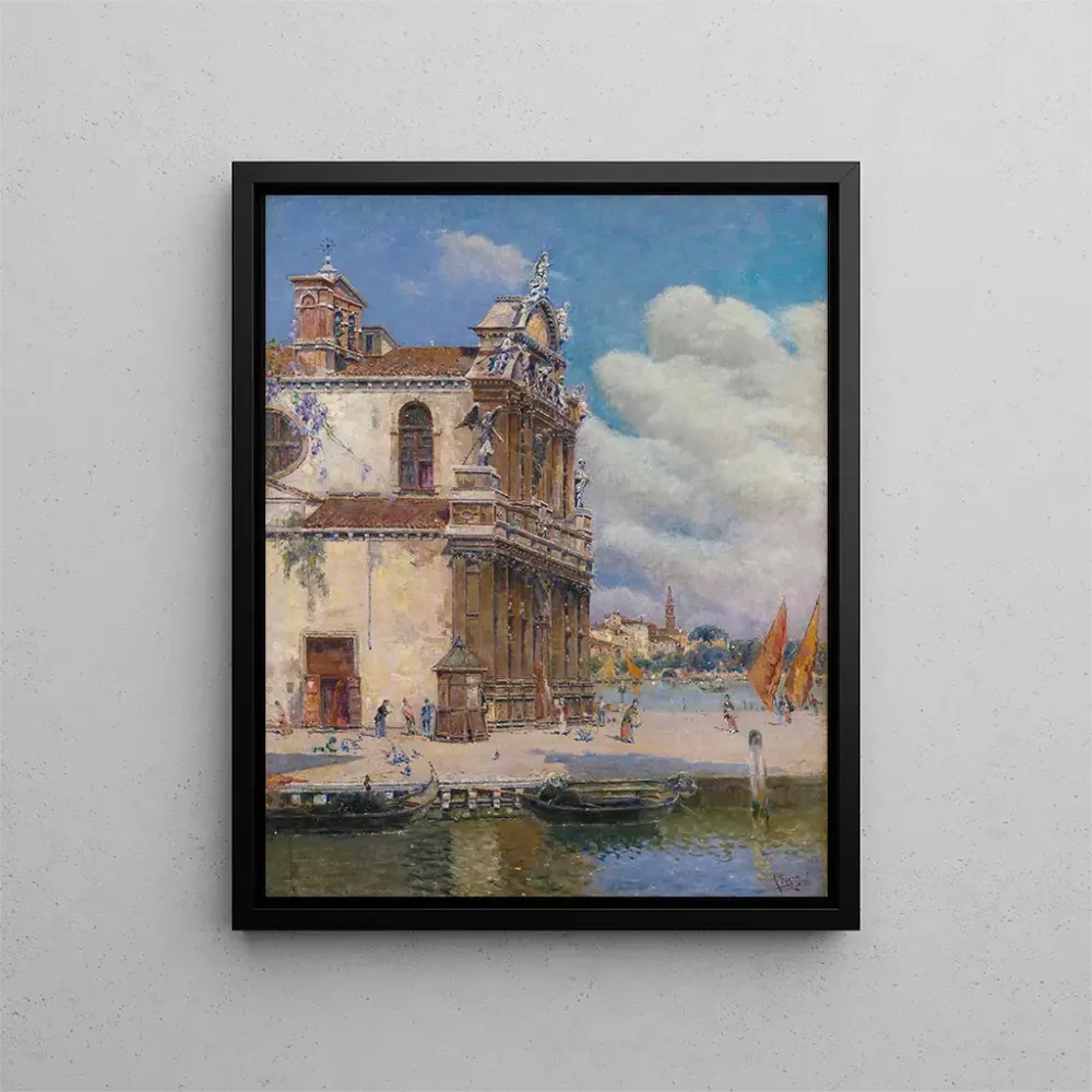 Gemälde Sainte Marie Zobenigo - Antonio Marí de Reyna Manescau | Kunstdruck