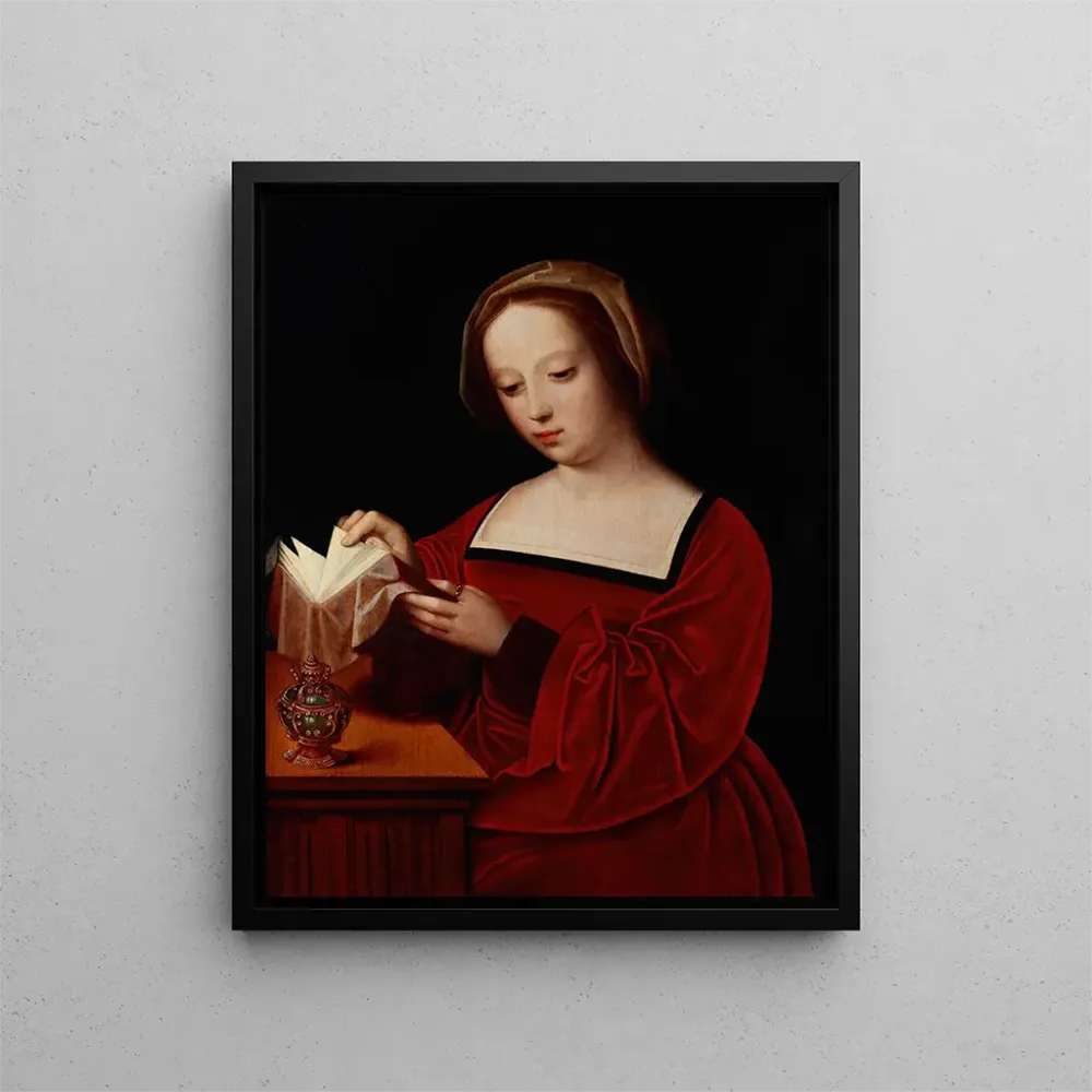 Gemälde Sainte Marie-Madeleine lisant un livre - Après Adriaen Isenbrant | Kunstdruck
