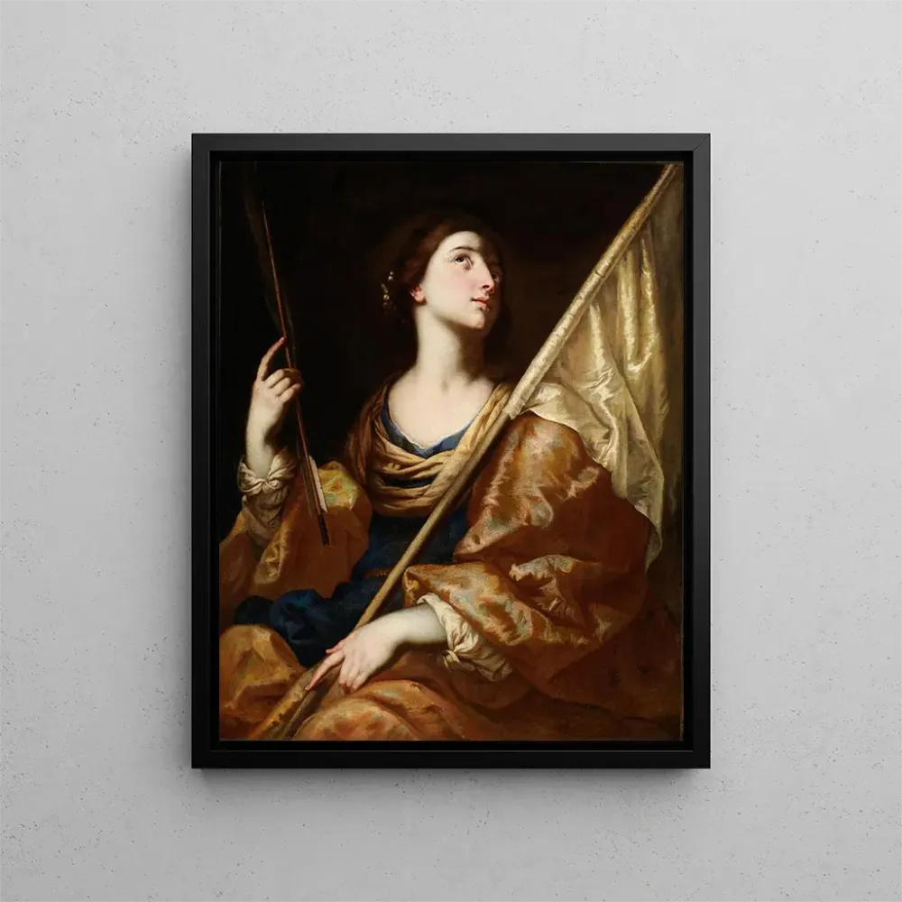 Gemälde Sainte Ursule - Bernardo Cavallino | Kunstdruck