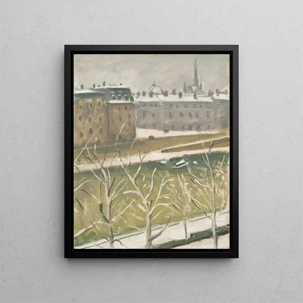 Gemälde La Sainte-Chapelle sous la neige - Albert Marquet | Kunstdruck