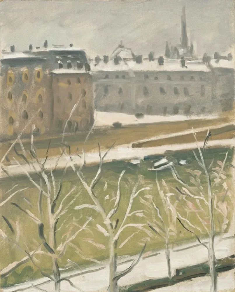 Gemälde La Sainte-Chapelle sous la neige - Albert Marquet | Kunstdruck