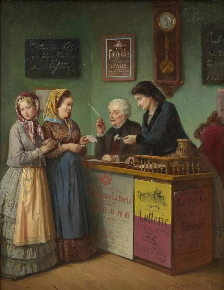 Gemälde Sammlung von Lotto - August Mansfeld | Kunstdruck