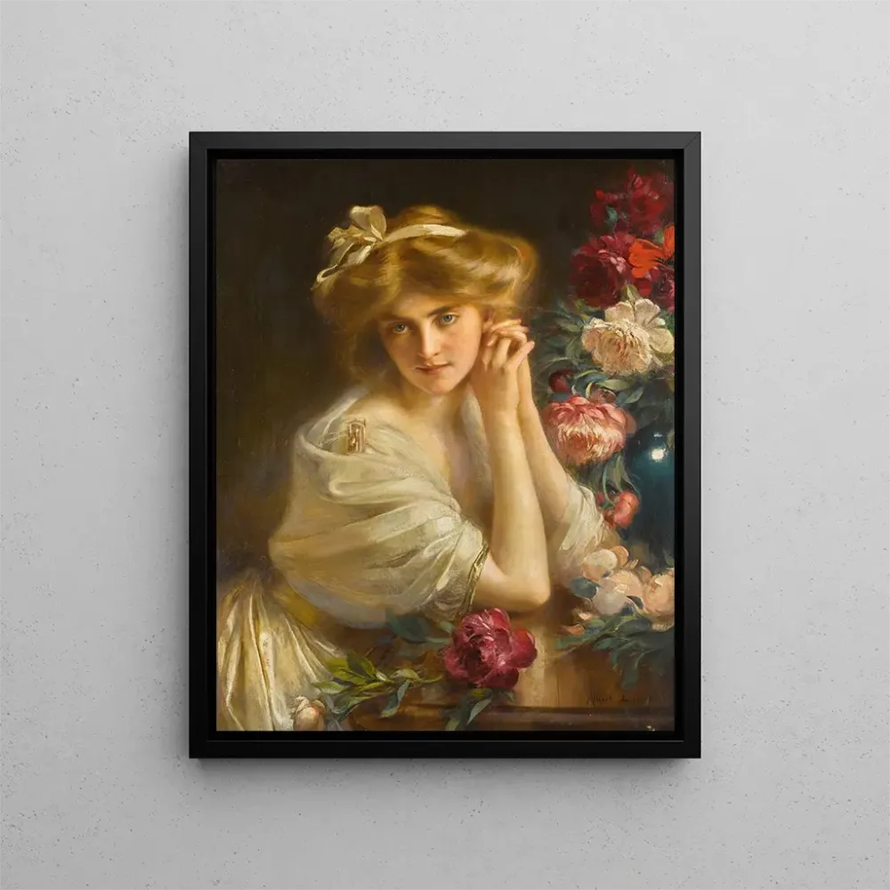 Gemälde Sanfte Muße - Albert Lynch | Kunstdruck