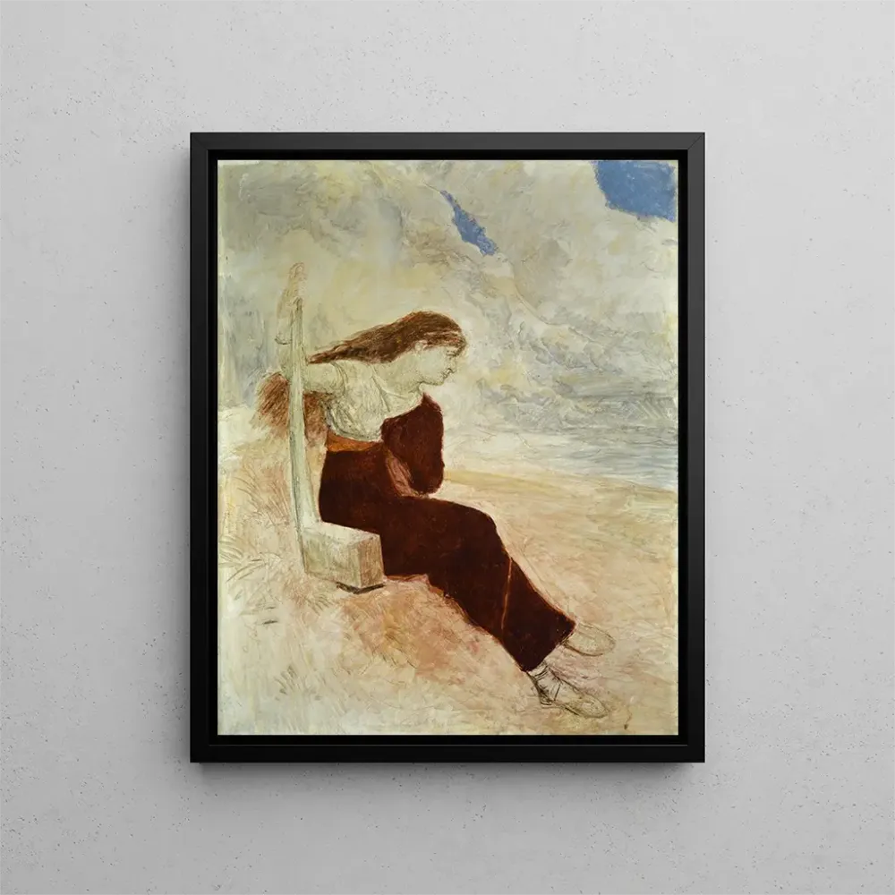 Gemälde Sappho Calypso - Arnold Böcklin | Kunstdruck