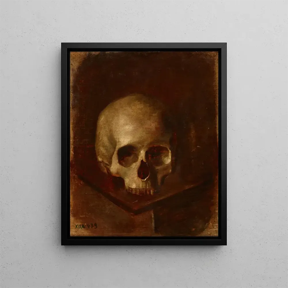 Gemälde Schädel - Anonym | Kunstdruck
