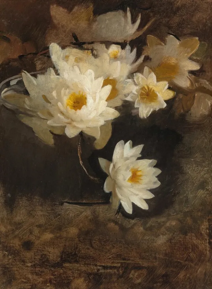 Gemälde Seerosen - Abbott Handerson Thayer | Kunstdruck