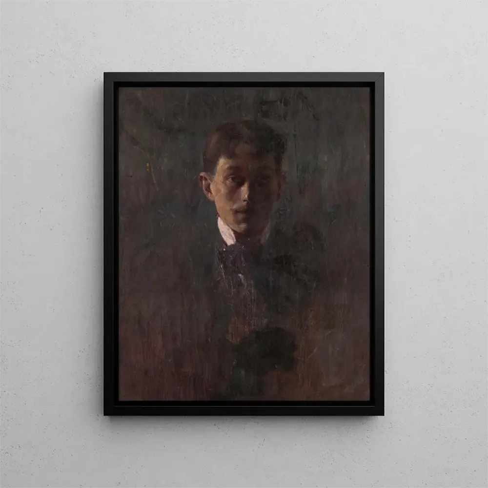 Gemälde Selbstporträt - Alexander Kubnyi | Kunstdruck