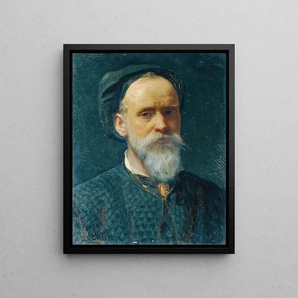 Gemälde Selbstporträt - Alois Schönn | Kunstdruck