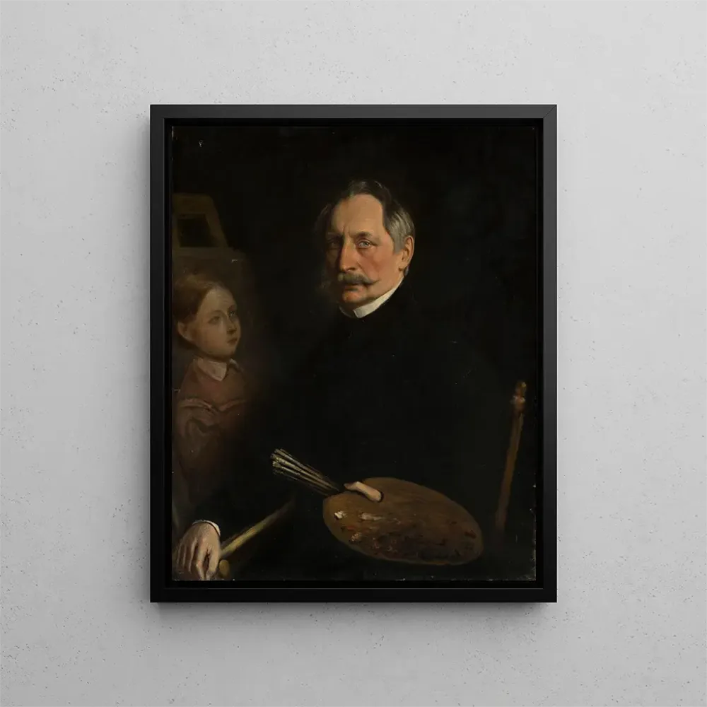 Gemälde Selbstporträt - Antoni Ziemicki | Kunstdruck