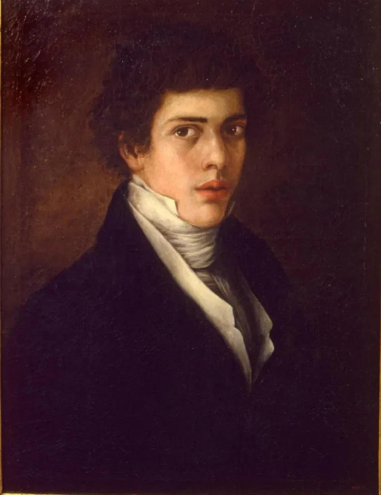 Gemälde Selbstporträt - Antonio Marí Esquivel | Kunstdruck