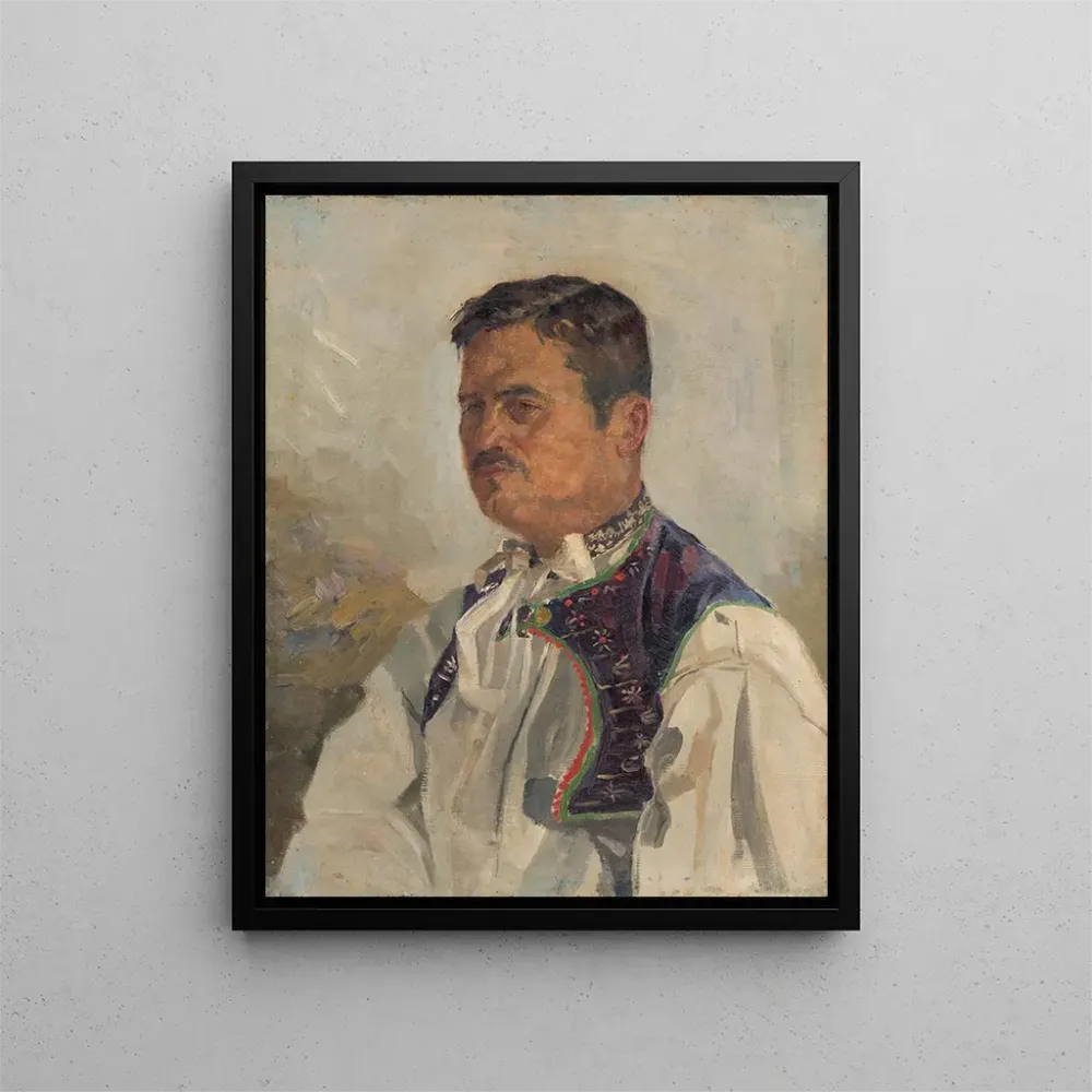 Gemälde Selbstporträt - Antos Frolka | Kunstdruck