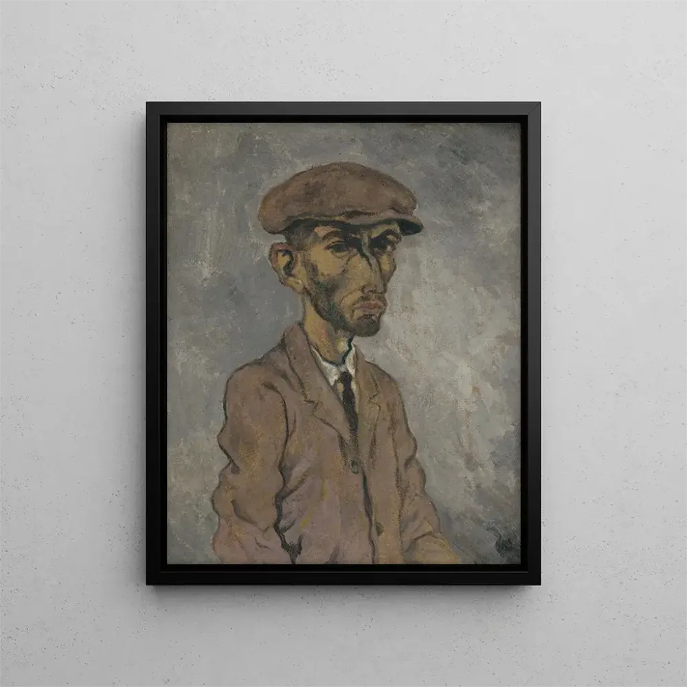 Gemälde Selbstporträt - Arnold Peter Weisz-Kubínč | Kunstdruck