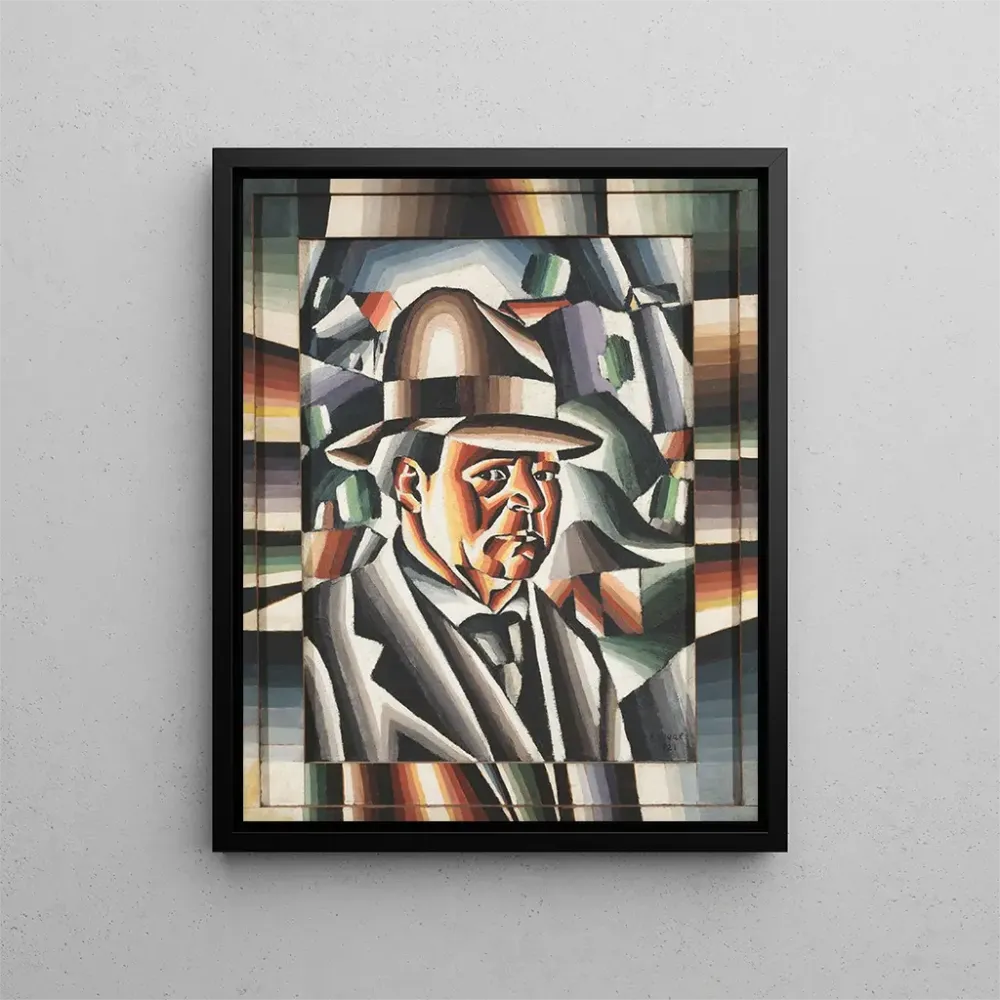 Gemälde Selbstporträt - Arthur Segal | Kunstdruck