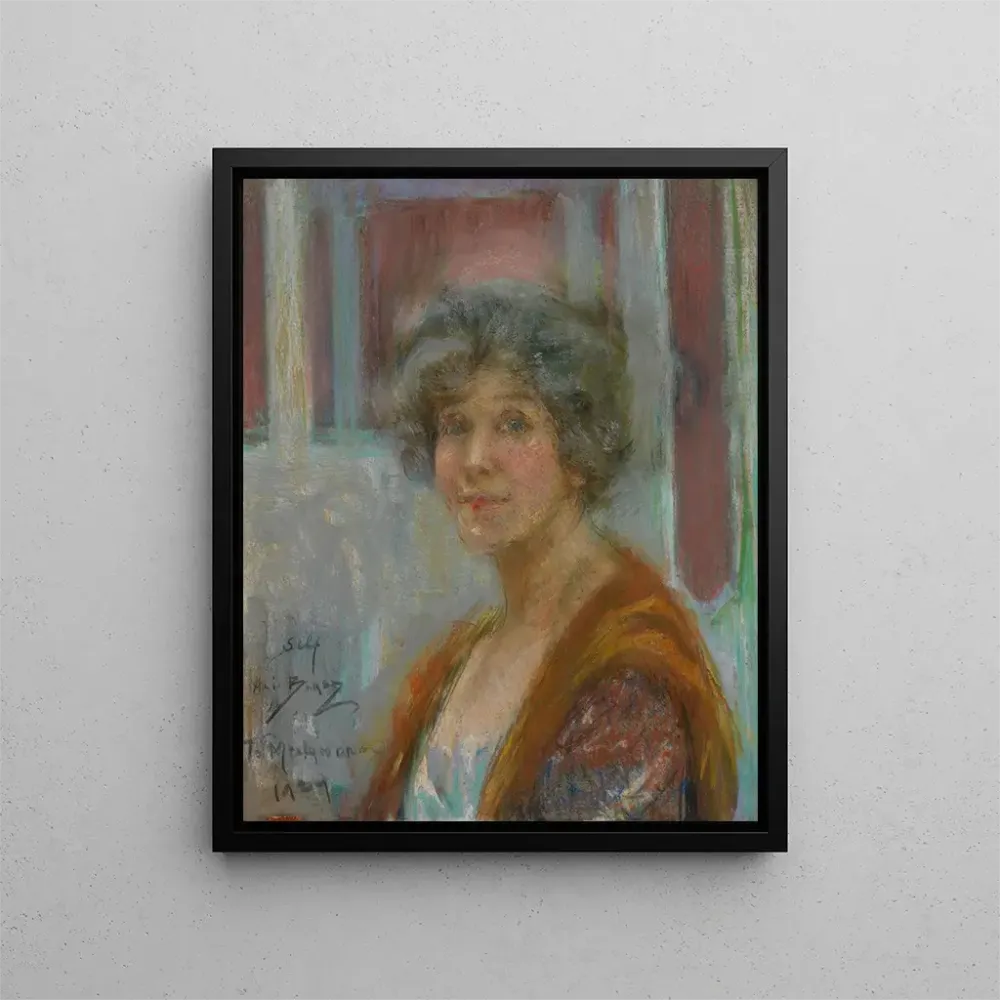 Gemälde Selbstporträt von 1924 - Alice Pike Barney | Kunstdruck