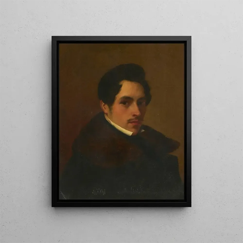 Gemälde Selbstporträt von Albert Gréfle - Albert Gréfle | Kunstdruck