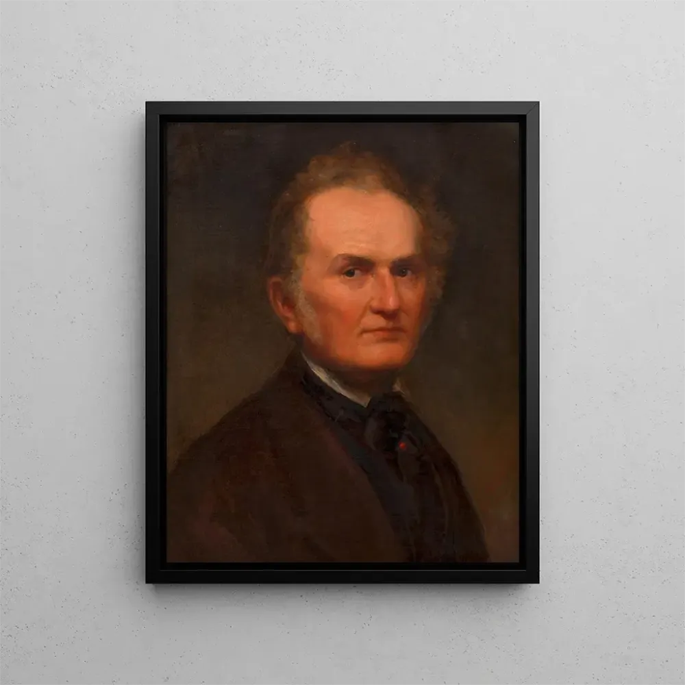 Gemälde Selbstporträt von Alois von Anreiter - Alois von Anreiter | Kunstdruck