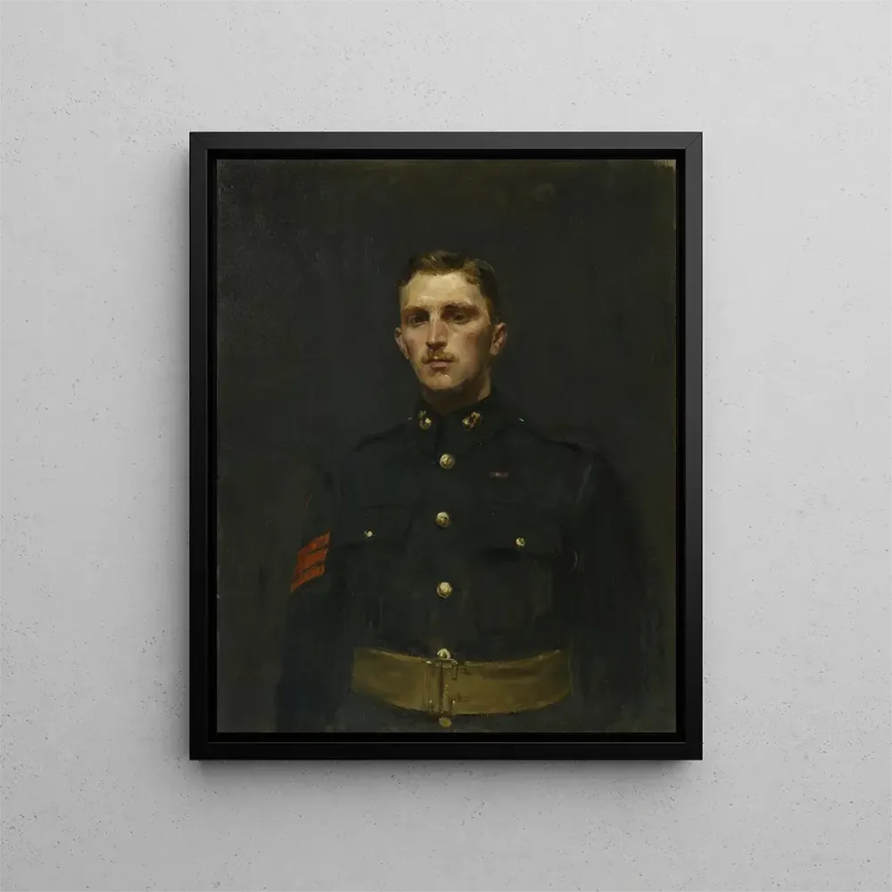 Gemälde Sergent N. . Finch V.C. R.M.. - Ambrose McEvoy | Kunstdruck