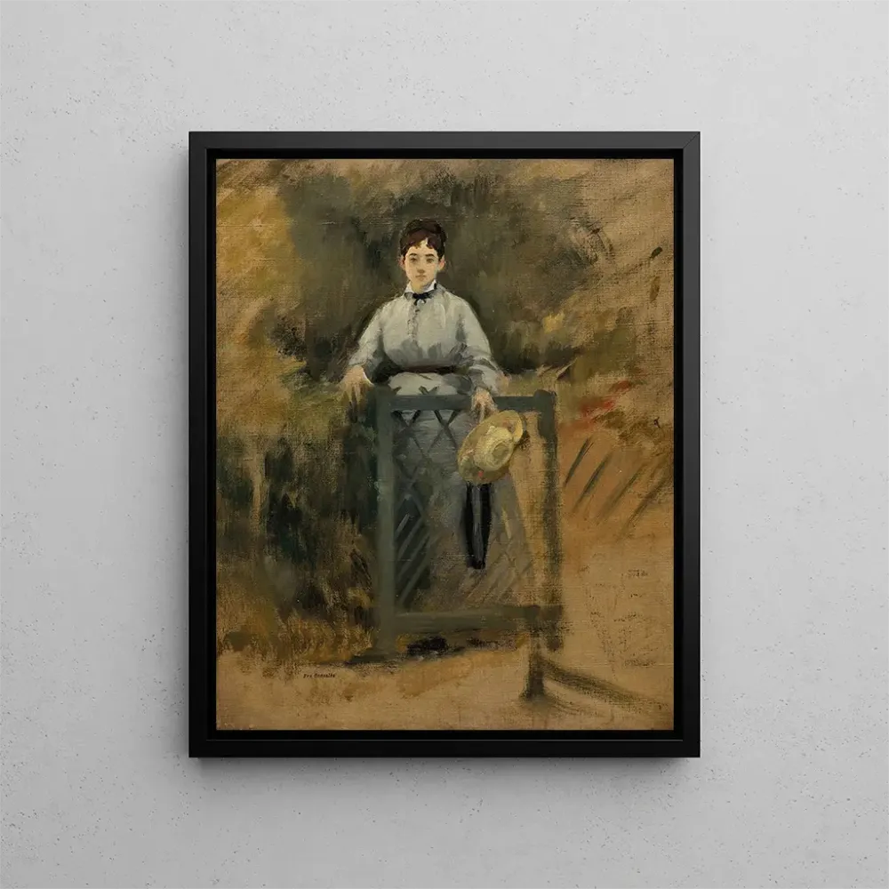 Gemälde La Servante ou la Barrière - Eva Gonzalès | Kunstdruck