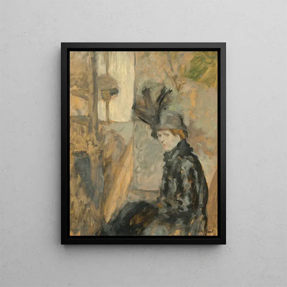 Gemälde Le Shako à l’aigrette (Lili Lamy) – Édouard Vuillard | Kunstdruck